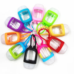 10Pcs/Lot Portable Traveling Refillable Bottle Silicone Hand Sanitizer Perfume Holder Mini Cute Empty Bottle Bath And Body Works