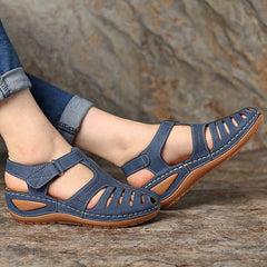 2020 New Women Sandals Vintage Wedge lias Plus Size